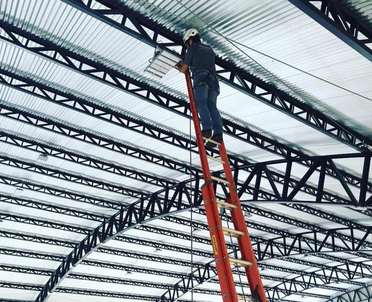 Execução do projeto de iluminação do SESC Ponta Grossa!