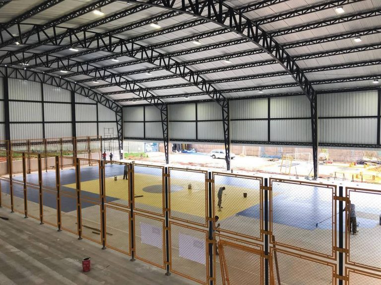 Execução do projeto de iluminação do SESC Ponta Grossa!